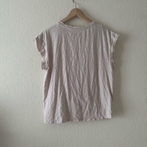 BA&SH Paris Vadim Graphic Heart T-shirt with imprint - Picture 4 of 4